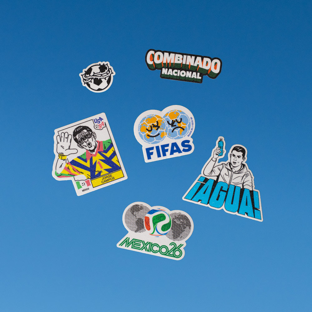 Set de stickers Combinado Nacional Set de stickers Combinado Nacional