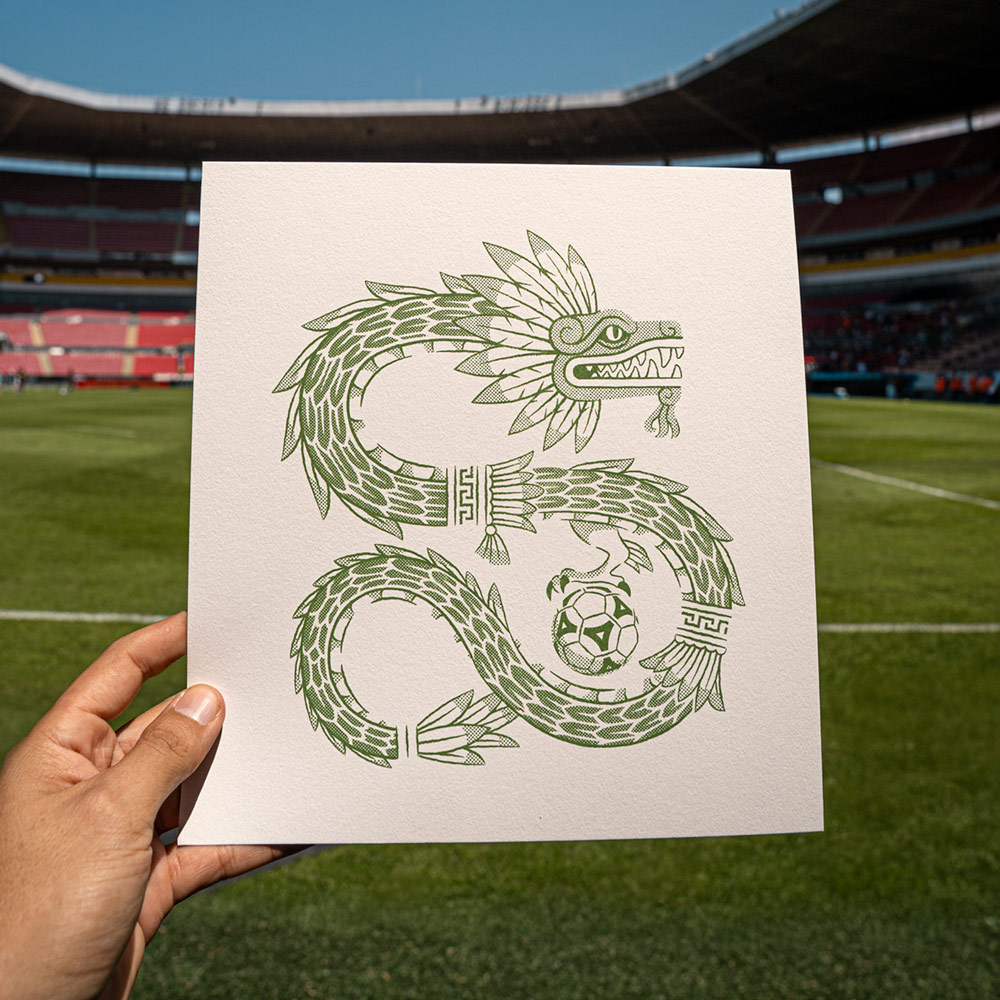 Print Quetzalcóatl Print Quetzalcóatl