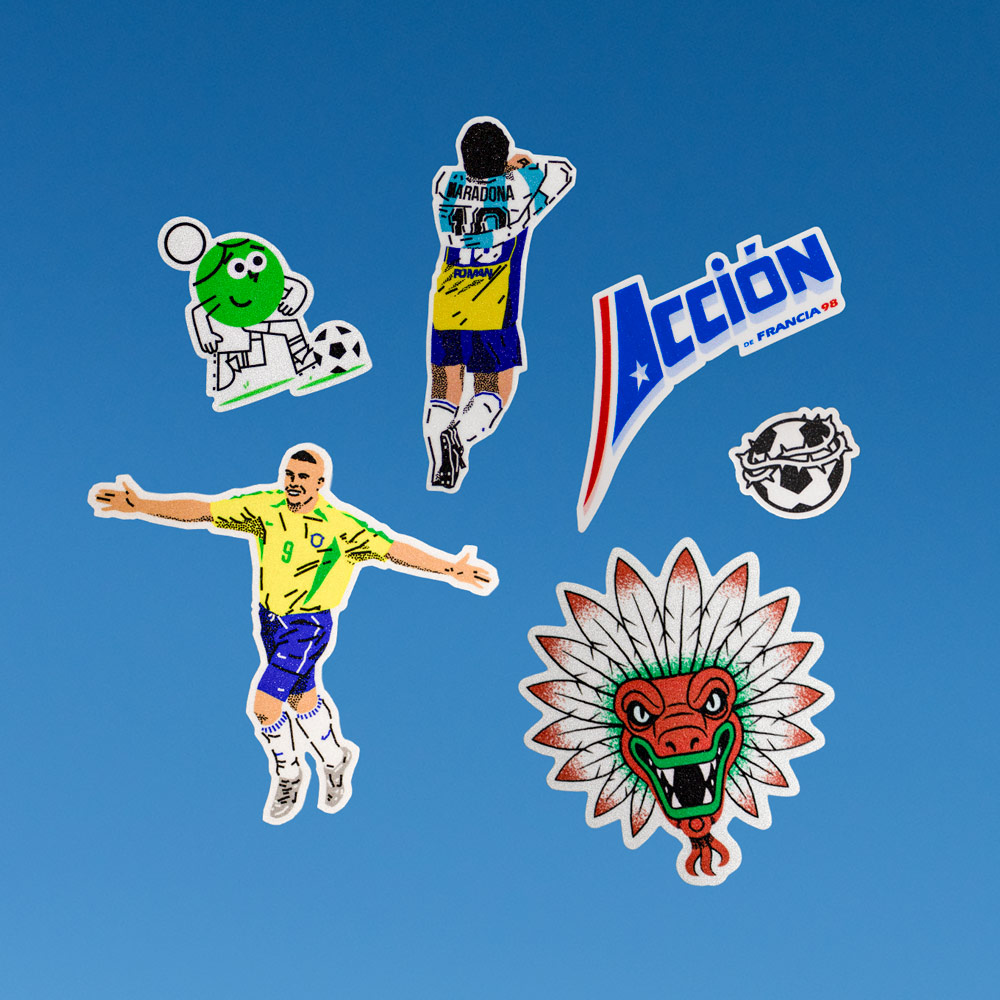 Set de stickers Combinado Nacional Set de stickers Combinado Nacional