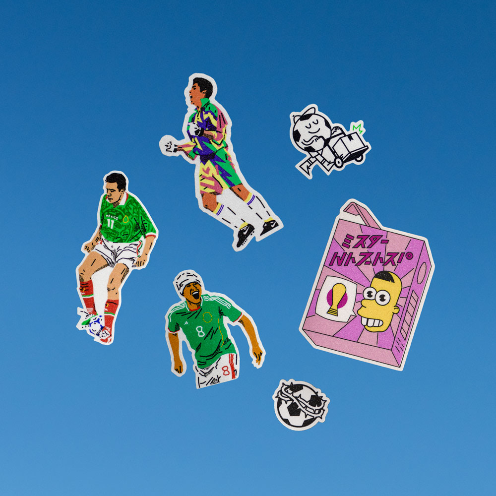 Set de stickers Combinado Nacional Set de stickers Combinado Nacional
