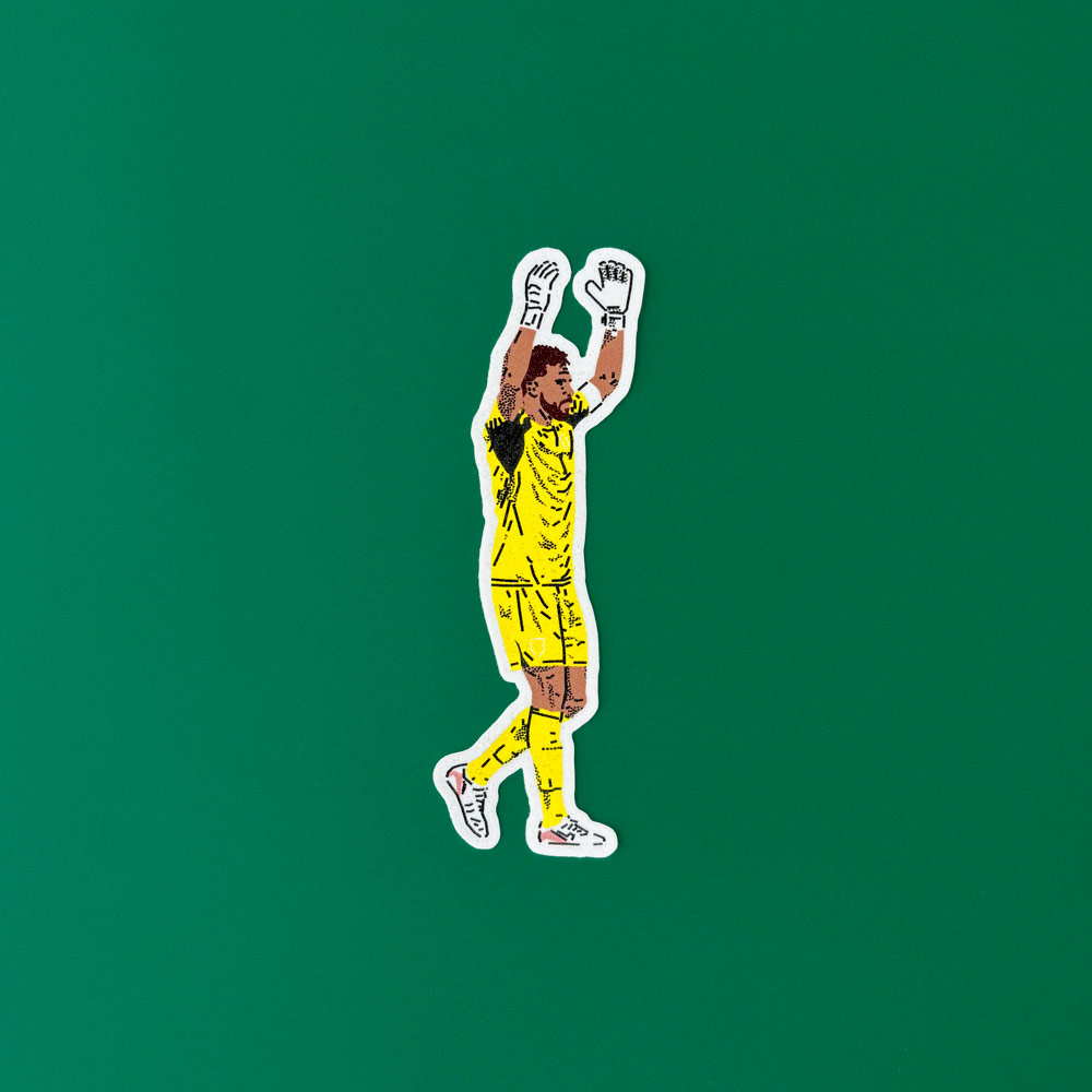 Sticker — Vozinha Set de stickers - Copa del Mundo