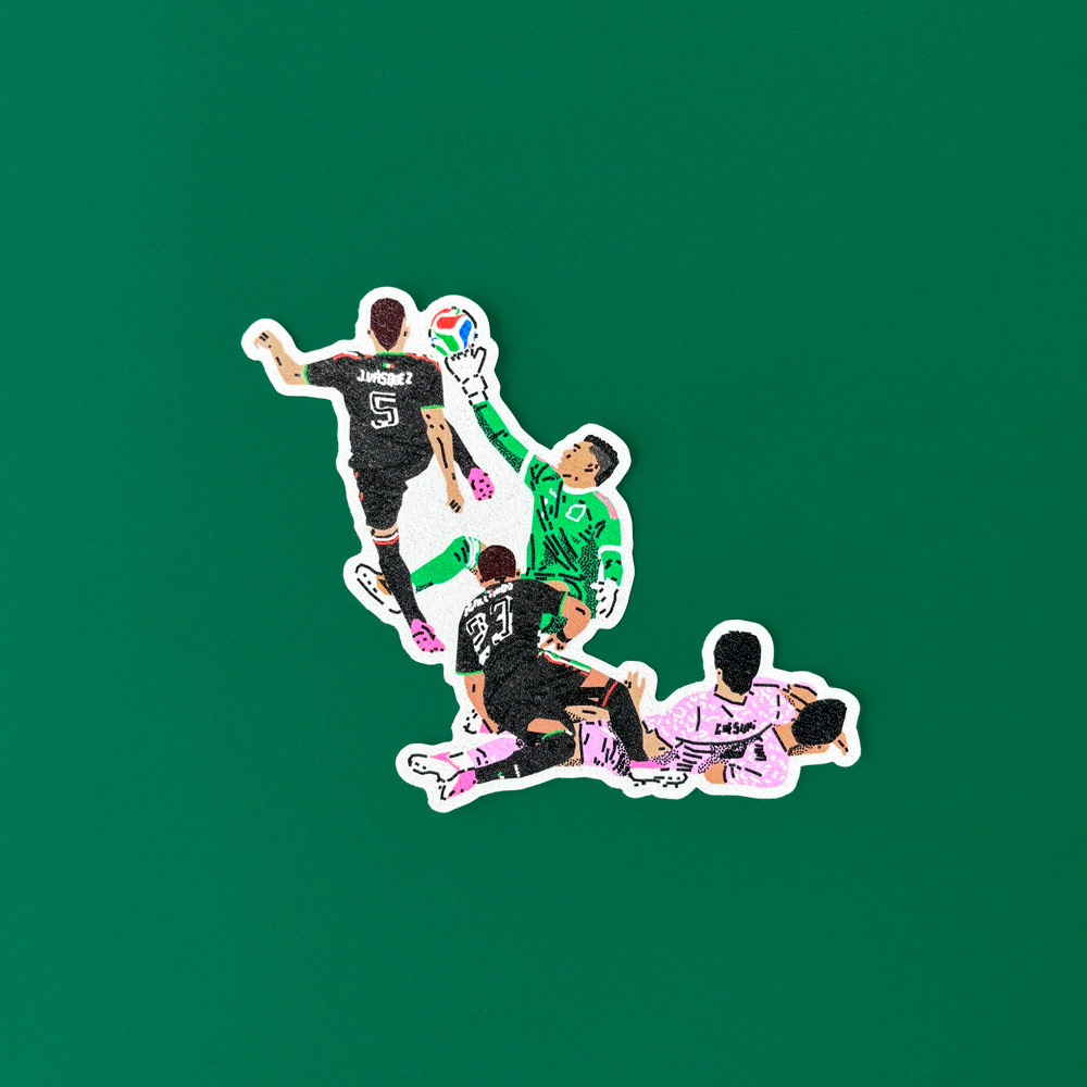 Sticker — La atajada de Rangel Set de stickers - Copa del Mundo