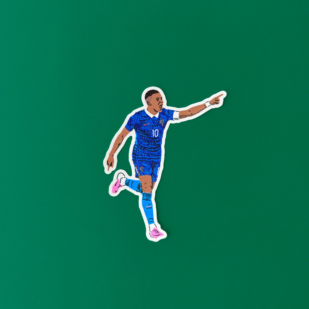 Sticker — Mbappé Set de stickers - Copa del Mundo
