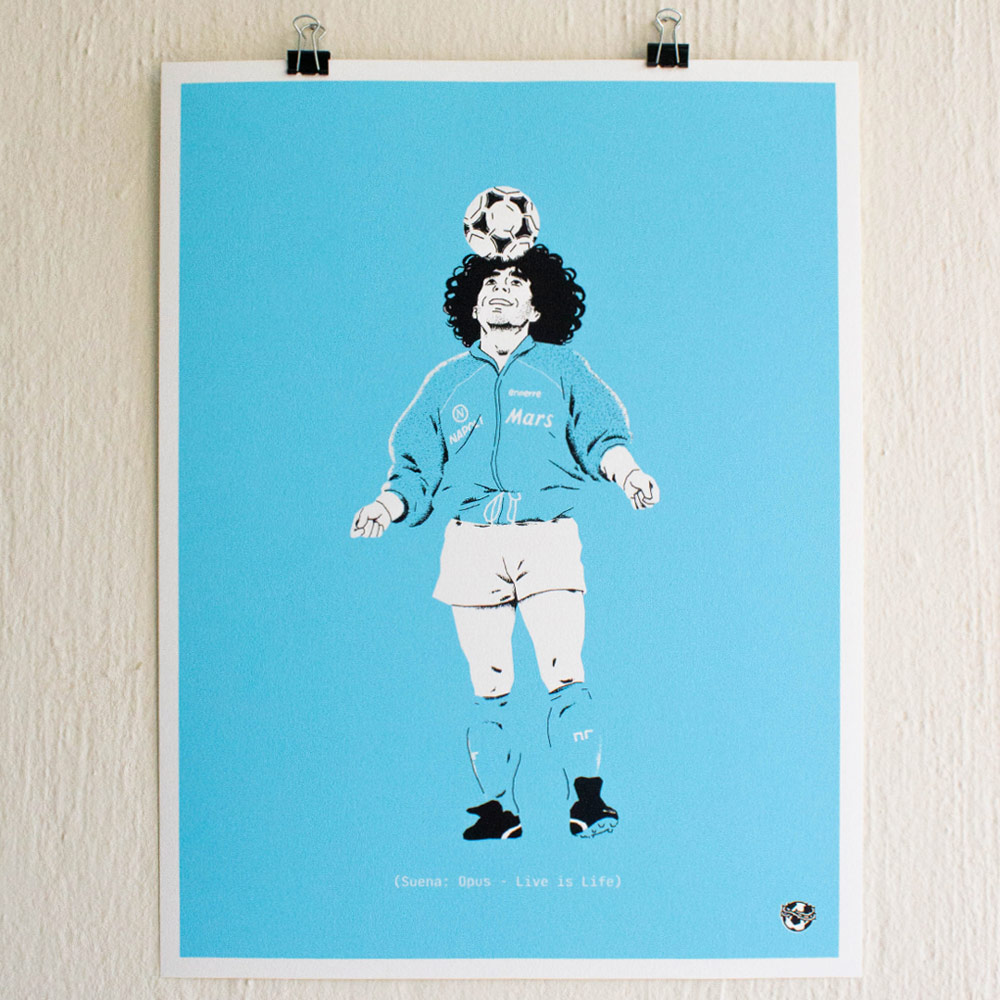 04_maradona Print Maradona