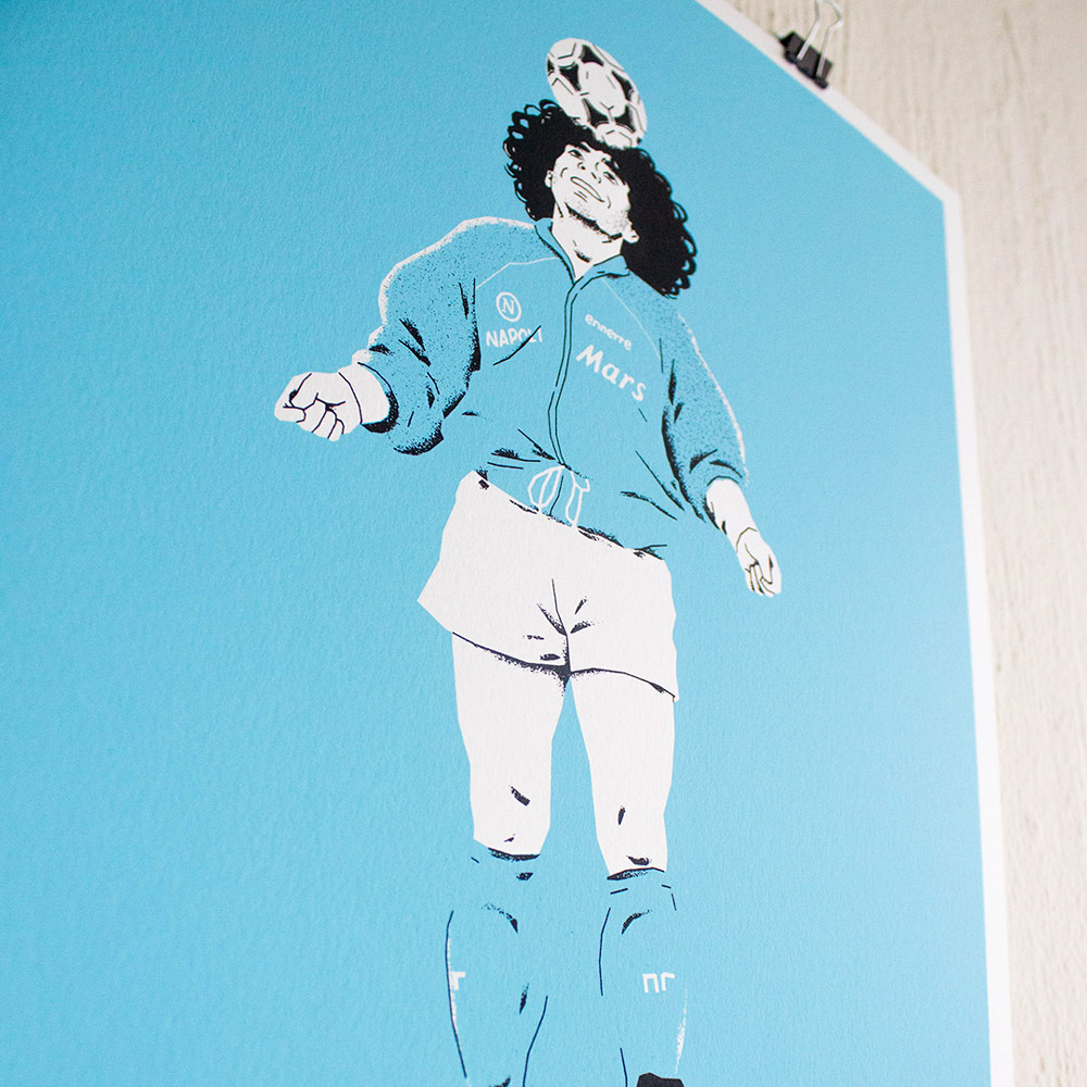 05_maradona Print Maradona