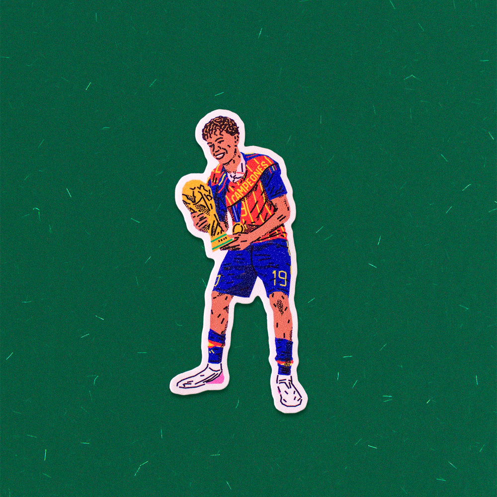 Sticker Lamine Yamal