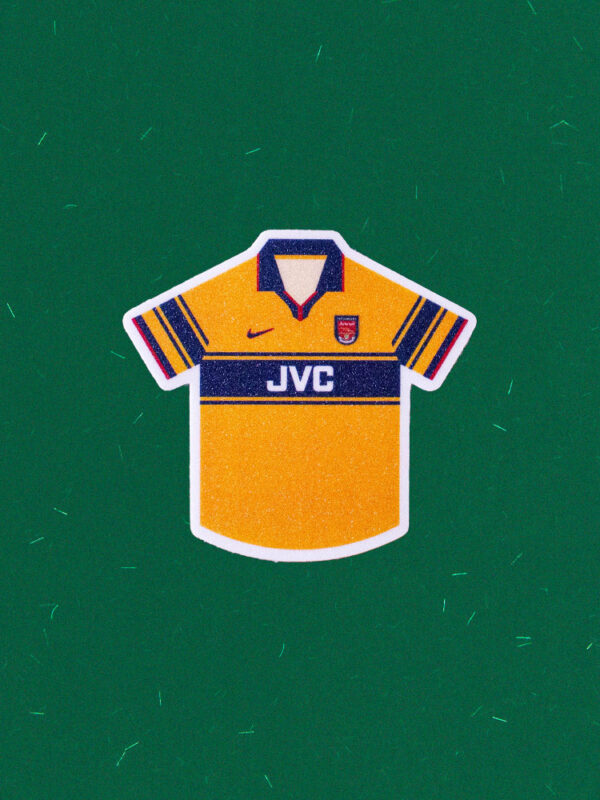 Sticker Camiseta Arsenal 1997