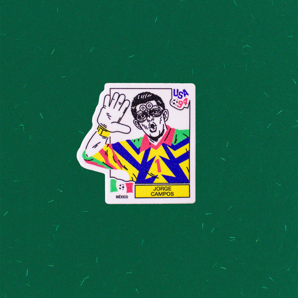 Sticker Superportero / Jorge Campos