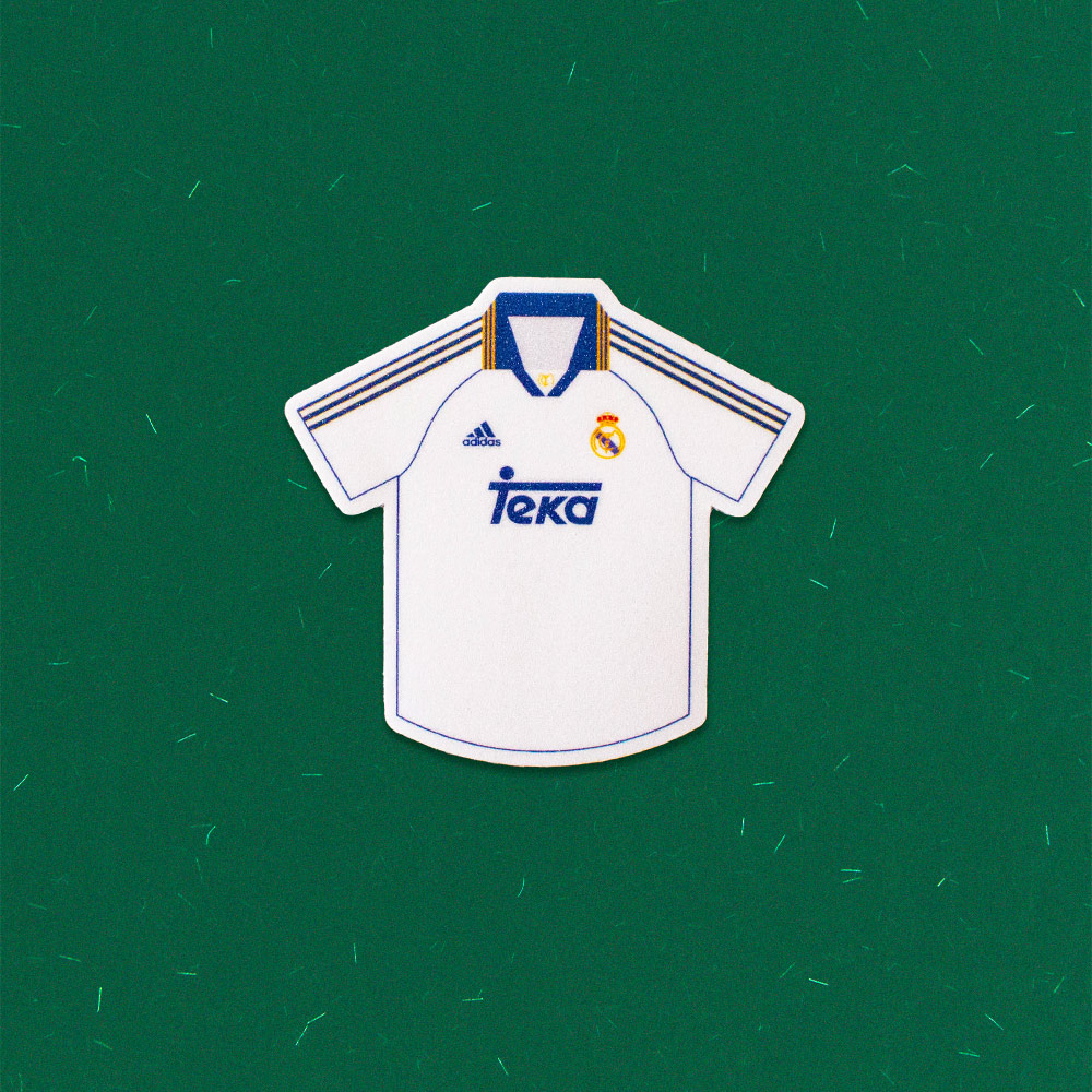 Sticker Camiseta Real Madrid 1999