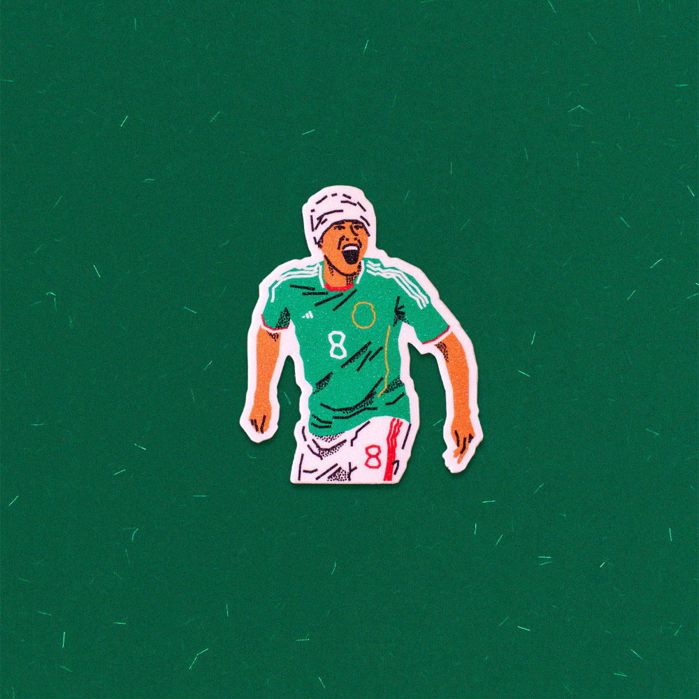 Sticker “La Momia” Gómez
