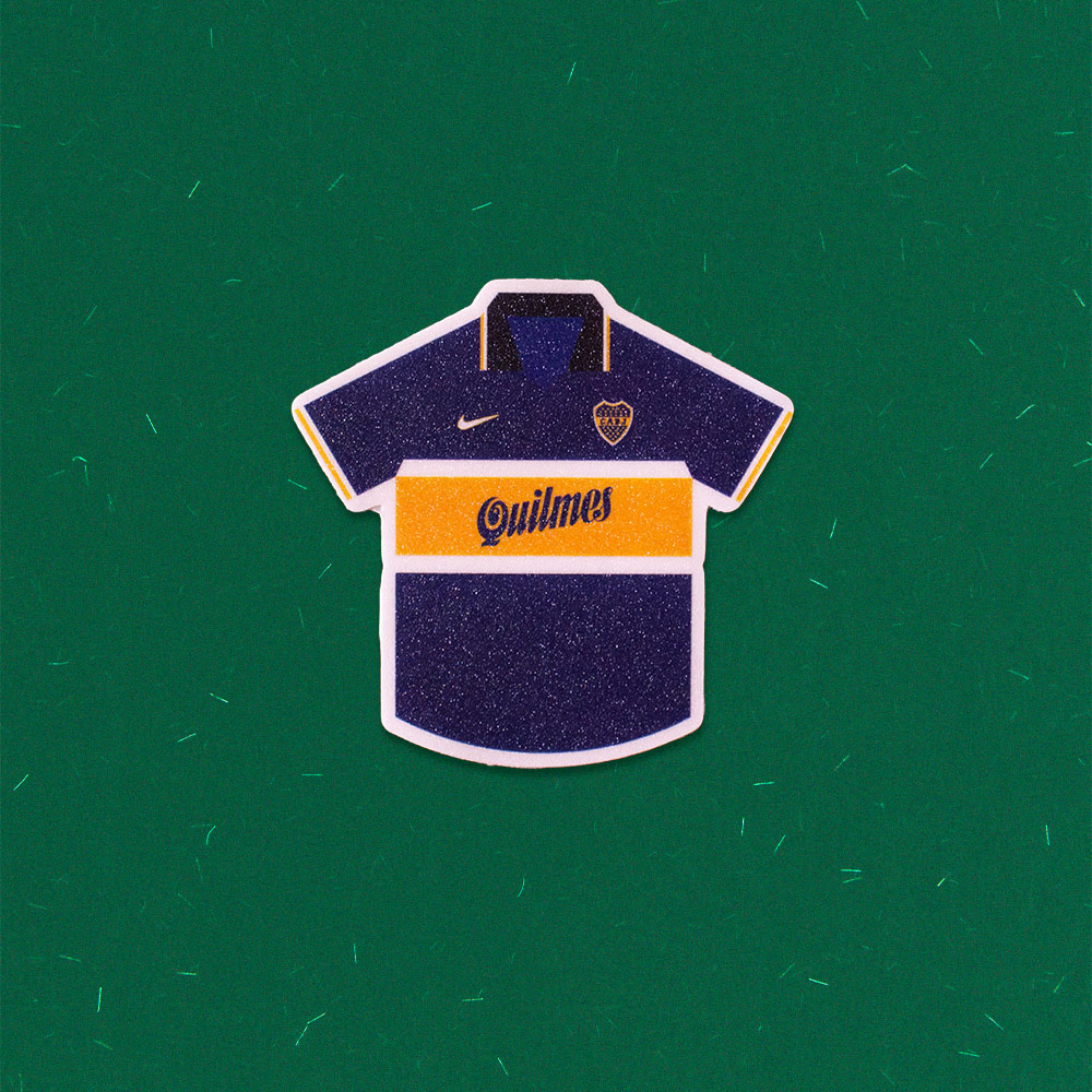 Sticker Camiseta Boca Juniors 1997