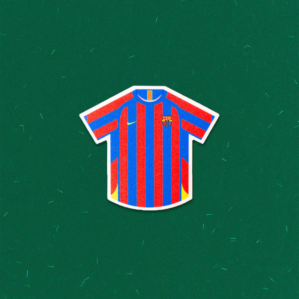FC Barcelona Sticker Camiseta Barcelona 2006