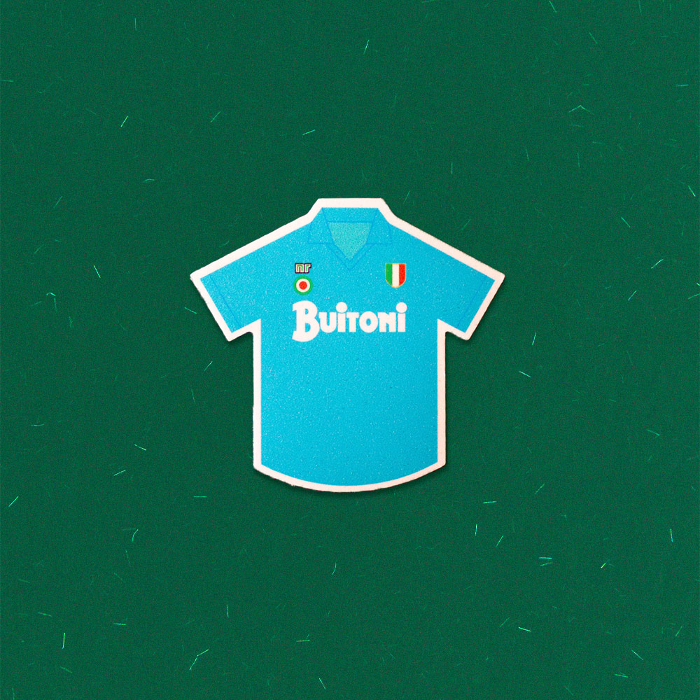 Napoli Sticker Camiseta Napoli 1987
