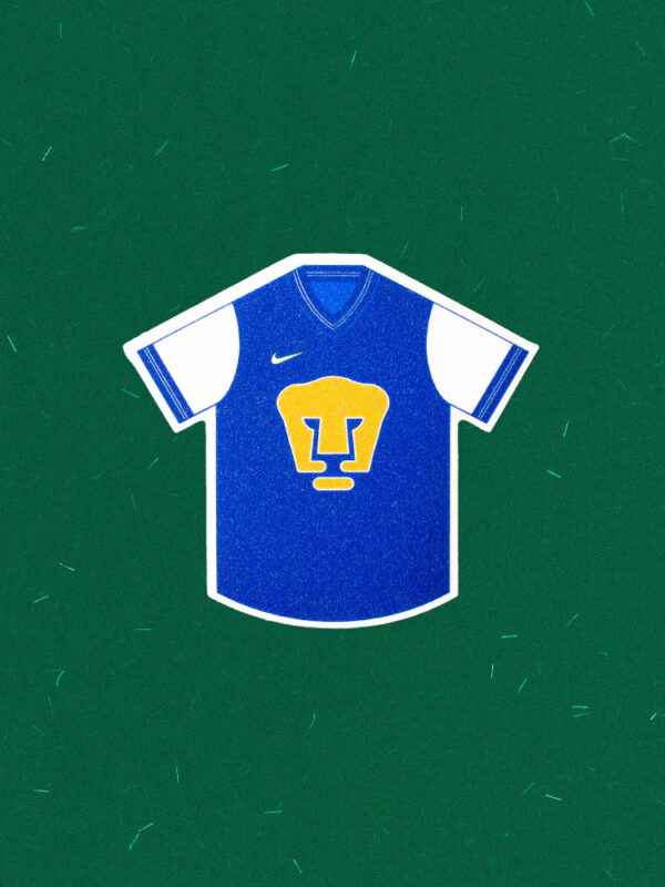 Pumas Sticker Camiseta Pumas 1998