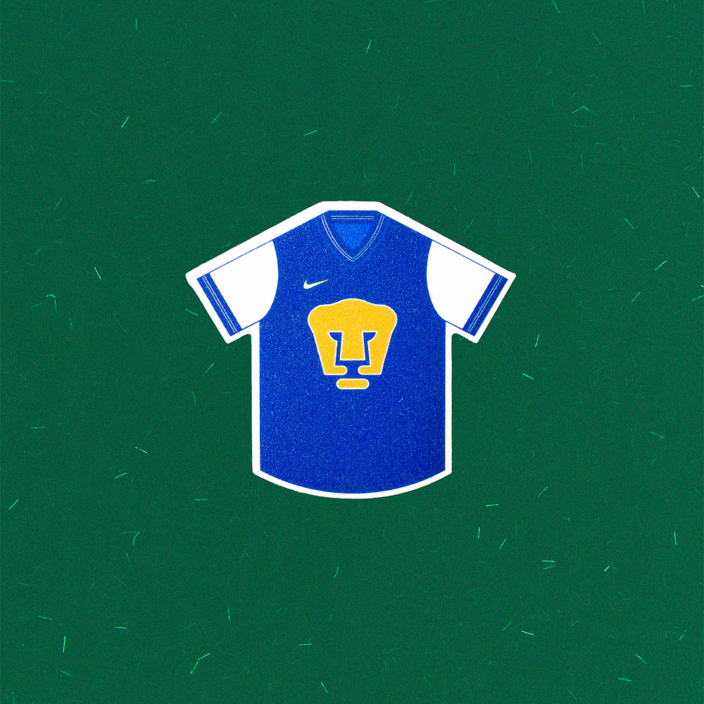 Pumas Sticker Camiseta Pumas 1998