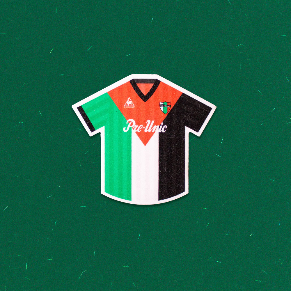 Palestino Sticker Camiseta Palestino 1992